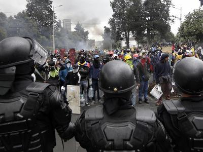 Ecuador declares state of emergency again amid protests