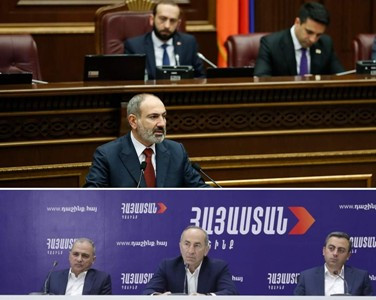 Newspaper: Armenia ruling, opposition wing representatives meet several times