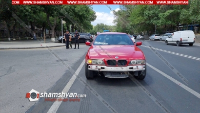 Երևանում 34-ամյա վարորդը BMW-ով Երևանի ոստիկանության դիմաց վրաերթի է ենթարկել հետիոտնի