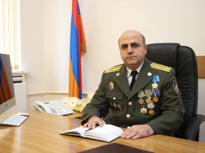 ԱԱԾ տնօրենի տեղակալ Սամվել Հայրապետյանին շնորհվել է գեներալ-մայորի զինվորական կոչում