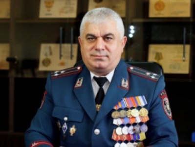 Արամ Հովհաննիսյանին շնորհվել է ոստիկանության գեներալ-մայորի կոչում