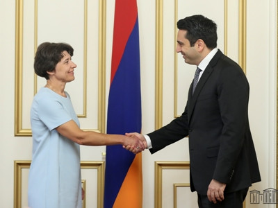 Armenia parliament chairman to Estonia envoy: Estonian legislature speaker’s visit of Shush is extremely worrying