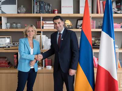 Yerevan is considering Ile-de-France track-record to make areas of closed mines green