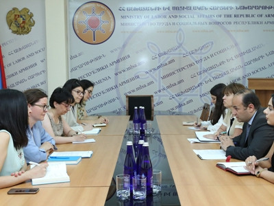 Նարեկ Մկրտչյանը հանդիպում է ունեցել Հայաստանում ՄԱԿ-ի մանկական հիմնադրամի ներկայացուցիչ Քրիստինե Վայգանդի հետ