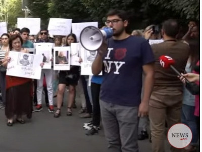 Акция перед представительством ООН: В Армении содержалось порядка 50 политзаключенных