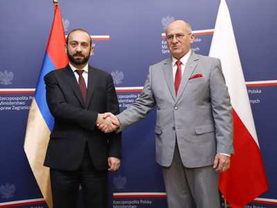 MFA: Armenia, Poland FMs hold tete-a-tete talk (PHOTOS)