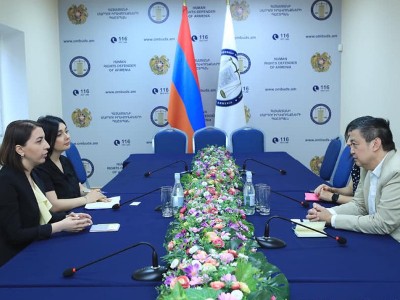 ՀՀ ՄԻՊ-ն ընդունել է «Անցումային արդարադատության միջազգային կենտրոն»-ի ավագ փորձագետ Ռուբեն Կարանզային