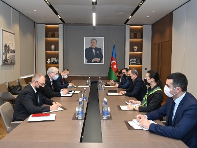Bayramov and Khovaev discuss process of normalization of relations between Yerevan and Baku