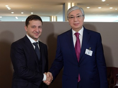 Zelenskyy thanks Kazakh President for non-recognition of Donetsk and Luhansk