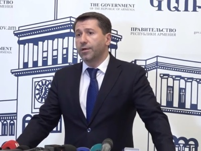 Armenia justice minister: There were no major complaints on Armen Grigoryan's health to review his preventive measure
