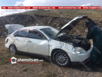 Արտակարգ դեպք՝ Սյունիքում. 36-ամյա վարորդը Nissan Teana-ով հայտնվել է դաշտում, պատճառը մեղվի խայթոցն է