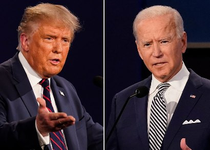 AP: Biden no longer shy about mentioning Trump's name