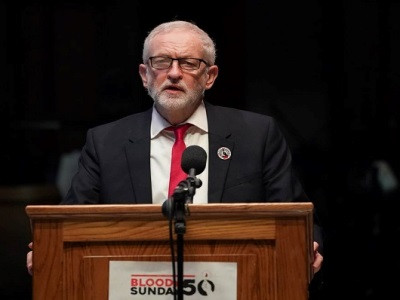 Jeremy Corbyn slams UK and West for arms supplies to Ukraine