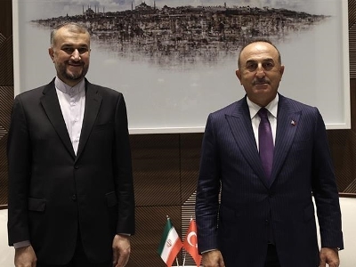 Turkish and Iranian Foreign Ministers discuss Middle East processes