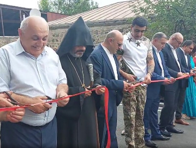 В Горисе открыли реконструированную улицу Арташесяна