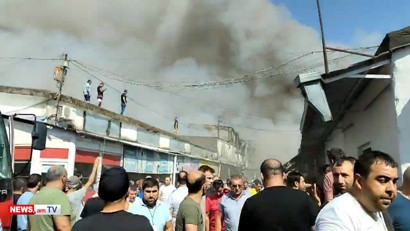 Yerevan blast: Fire and rescue work continues in Surmalu shopping center