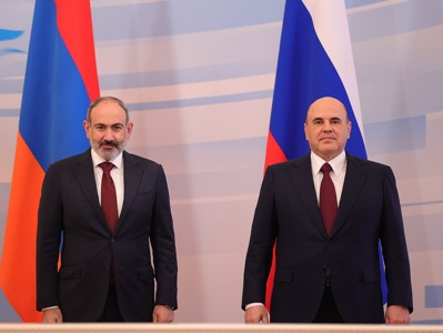 Mishustin and Pashinyan discuss cooperation in trade and economic sphere