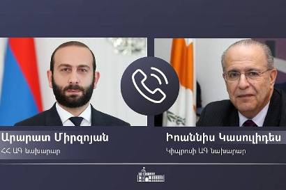 Armenian and Cypriot Foreign Ministers discuss strengthening cooperation