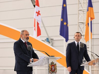 Pashinyan: Trade and economic relations with Georgia register 97% growth
