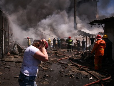 МЧС Армении: Надобности в вертолете при работах после взрыва в торговом центре «Сурмалу» не было