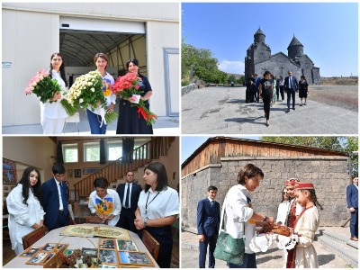 Այս օրերին Աննա Հակոբյանը շրջագայում է Հայաստանով