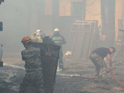 Пожар в Степанакерте локализован