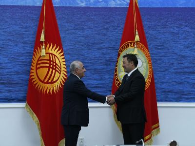Kyrgyz President receives Azerbaijani Prime Minister