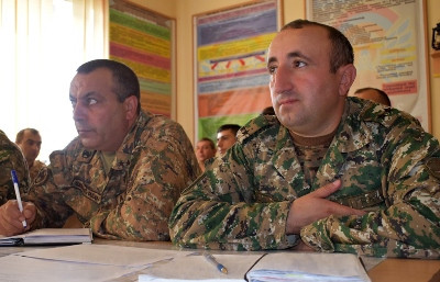 Զորամիավորումներից մեկում անցկացվել են հրամանատարական հավաքներ