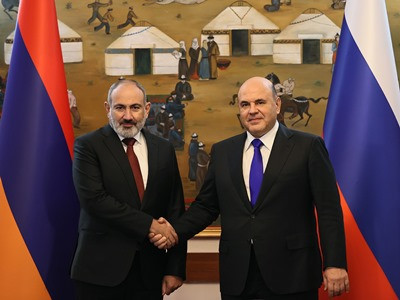 Turnover between Armenia and Russia grows by 42%: Pashinyan tells Mishustin about problems of cooperation