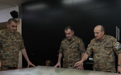 ԶՈՒ ԳՇ պետի ղեկավարությամբ անցկացվել են շտաբային համատեղ մարզումներ