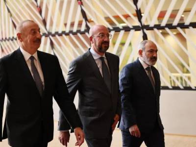 Armenpress.am: Pashinyan-Michel-Aliyev meeting ends in Brussels