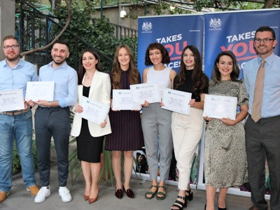 UK ambassador to Armenia bids farewell to Chevening Scholars