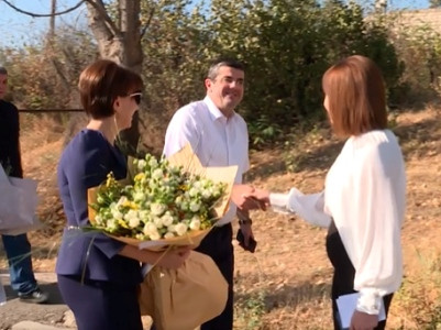 Дочь президента Арцаха пошла в первый класс