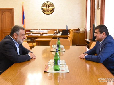 Араик Арутюнян принял Рубена Варданяна