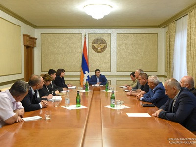 Արցախի նախագահը հանդիպում է ունեցել հասարակական հատվածի մի խումբ ներկայացուցիչների հետ