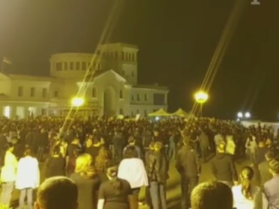 After Pashinyan's statement spontaneous rally takes place in Artsakh