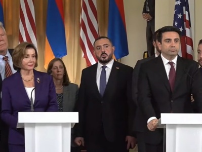 Joint statement of Alen Simonyan and Nancy Pelosi (LIVE)