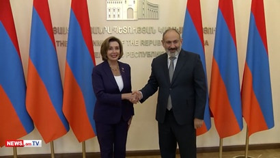 Pelosi to Pashinyan: We are here with respect for your Government
