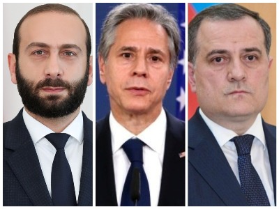 Armenia, US, Azerbaijan FMs to hold trilateral meeting today in New York