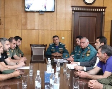 Глава МЧС Армении посетил Гегаркуникскую область