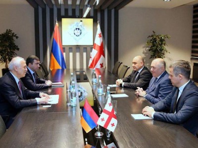 Посол Армении обсудил с главой Службы госбезопасности Грузии вопросы региональной безопасности