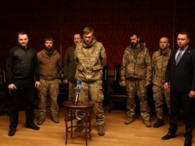 Russian soldiers are exchanged with 215 Ukrainian POWs