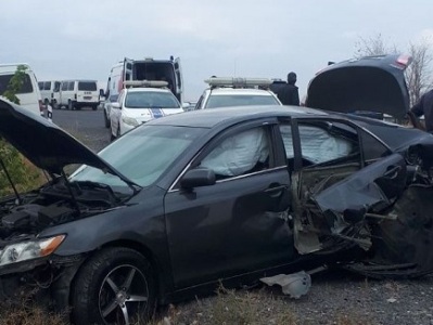 Եղվարդ-Աշտարակ ճանապարհին բախվել են «Toyota Camry»-ն և «Ford Transit»-ը. կա վիրավոր