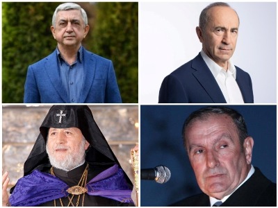 Karekin II to meet today with Levon Ter-Petrosyan, Robert Kocharyan and Serzh Sargsyan
