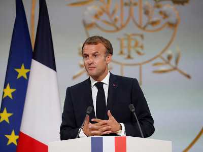 Macron warns of crisis of democracies