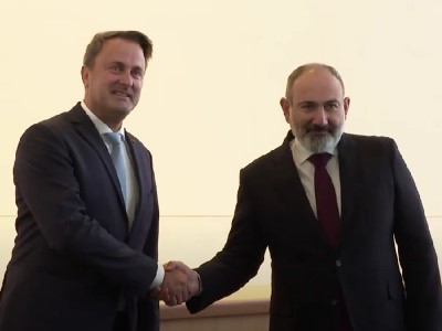 Armenia and Luxembourg PMs meet in New York