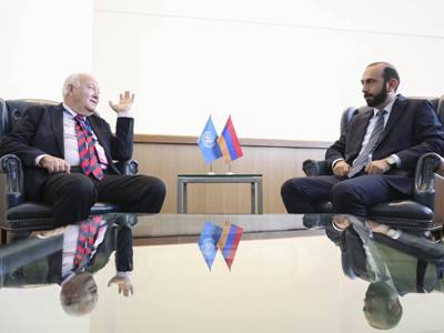 Armenia FM meets with UN Alliance of Civilizations High Representative