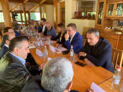 Artsakh ombudsman, state minister brief Belgium lawmakers on Azerbaijan policy of ethnic cleansing (PHOTOS)
