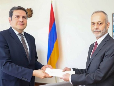 Deputy FM briefs Slovakia envoy on Azerbaijan latest military aggression against Armenia