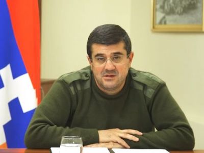Karabakh President: Together with fraternal Russian people we share grief and pain of loss